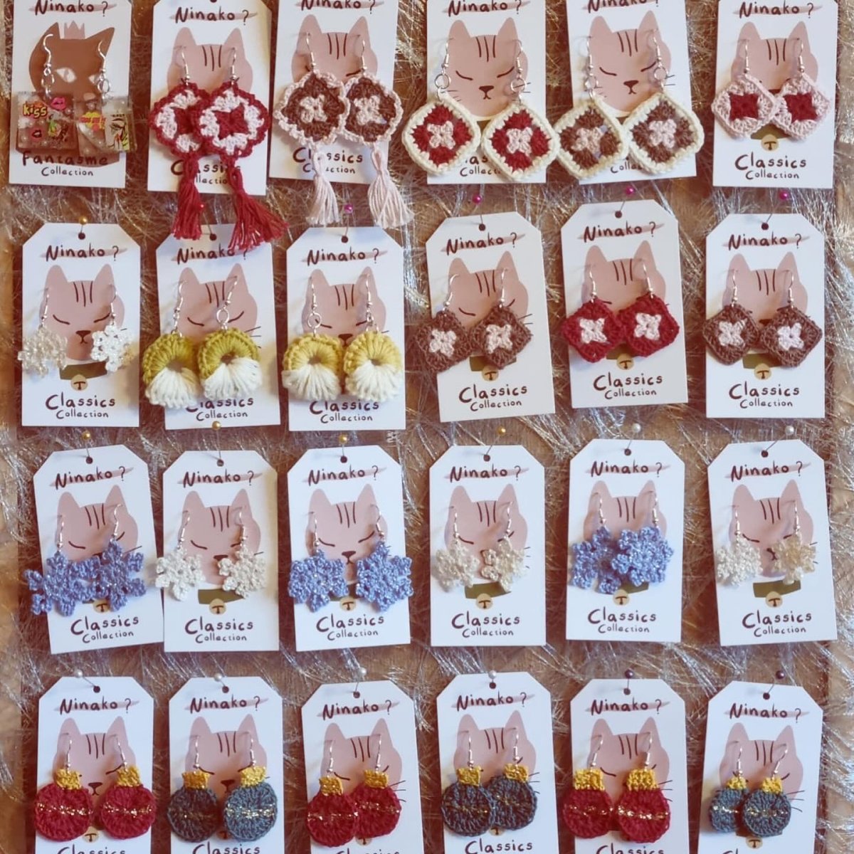 Handmade earrings